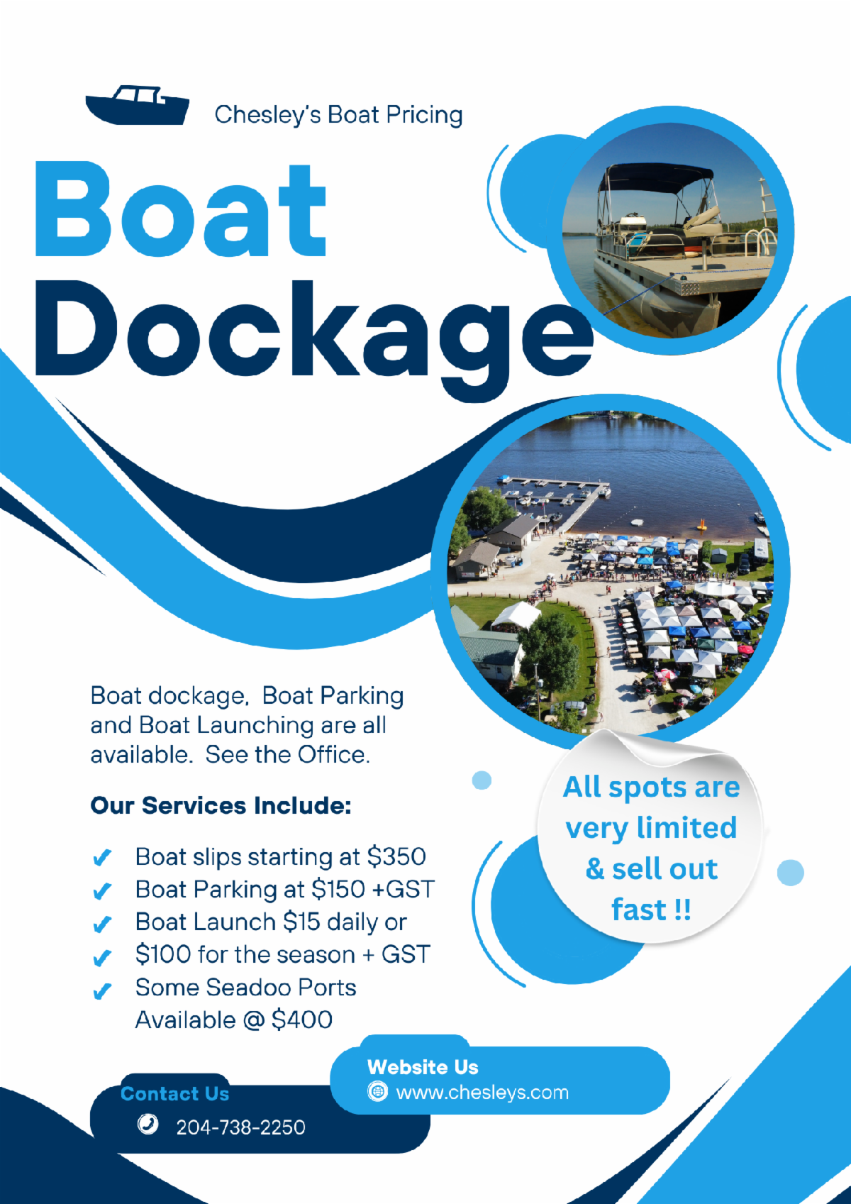 Blue and White Modern Boat Rental Poster.png