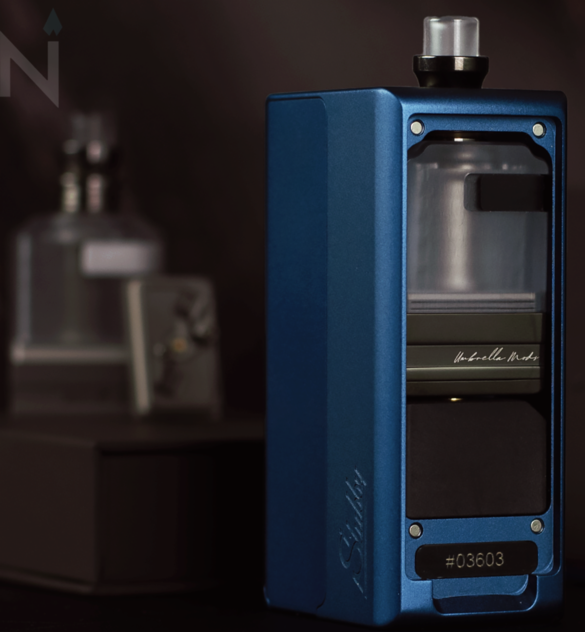 Boro Tank with a unique top airflow system Umbrella Mods Vision RBA Tank is here! Vapor DNA