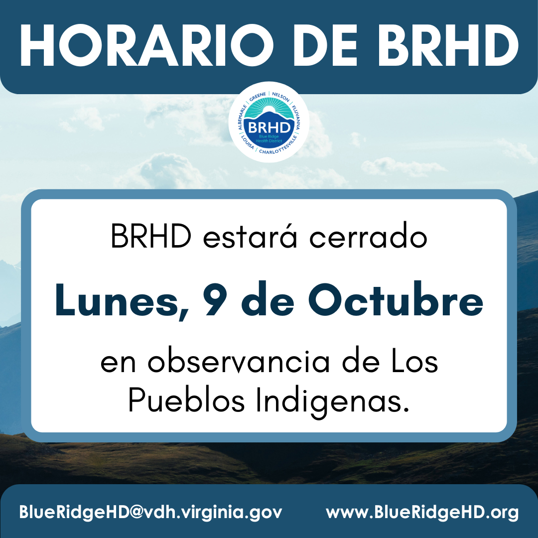 BRHD estará cerrado Lunes 9 de Octubre en observancia de Los Pueblos Indigenas.