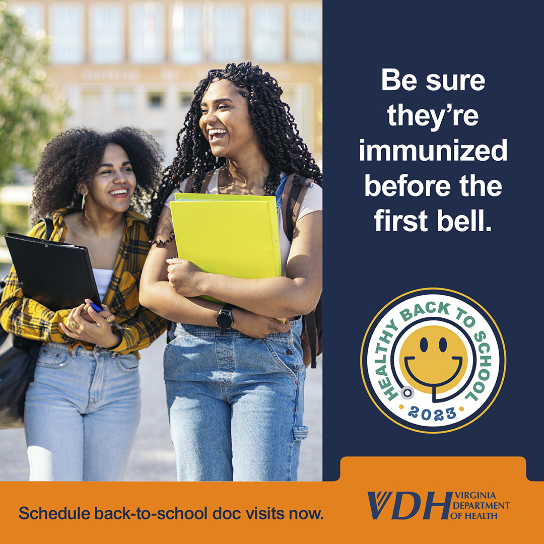 - Be sure they’re immunized before the first bell. Healthy Back to School 2023.