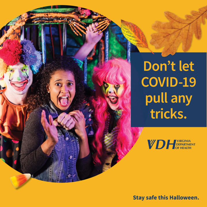 Dont let COVID-19 pull any tricks. Stay safe this Halloween.