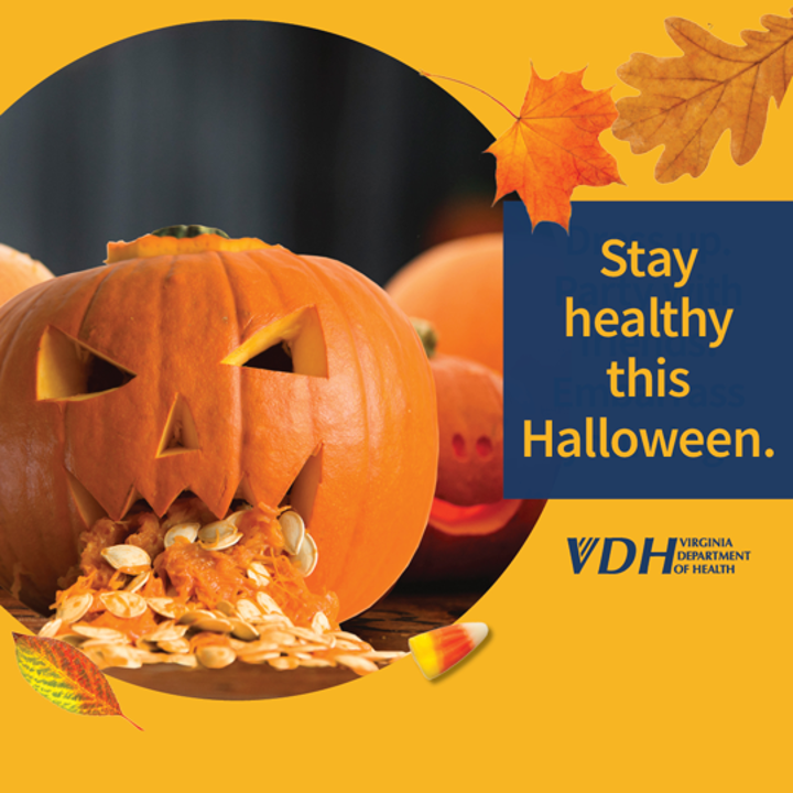Stay healthy this Halloween.