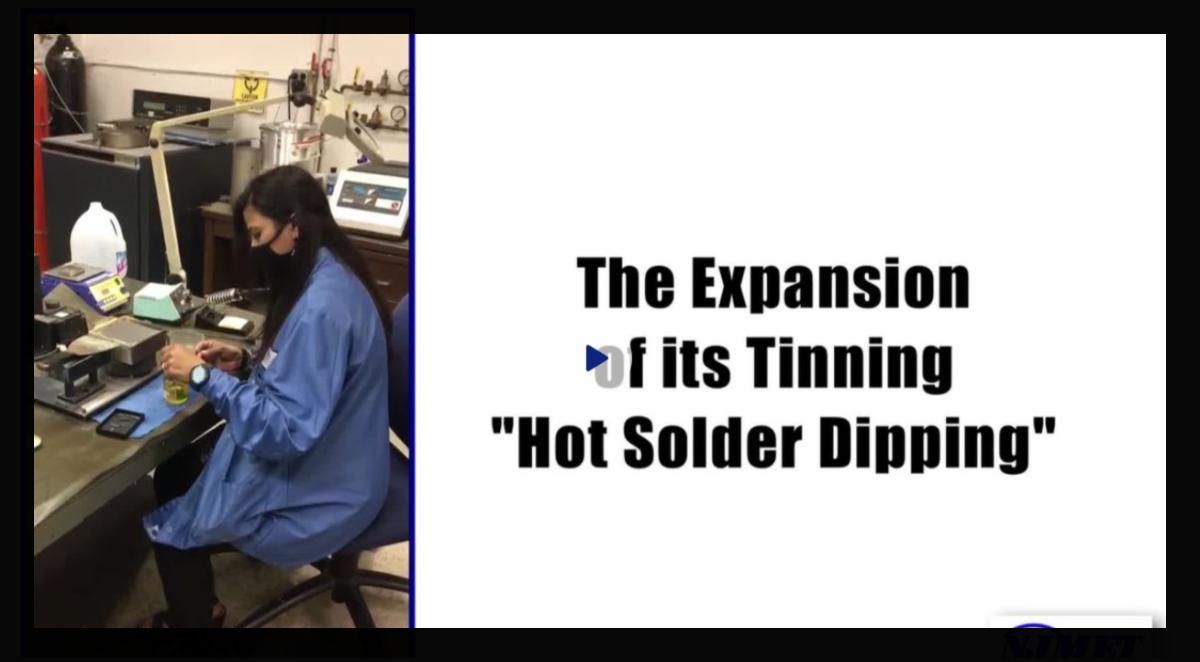 Tinning and Solder Expansion Announcement
