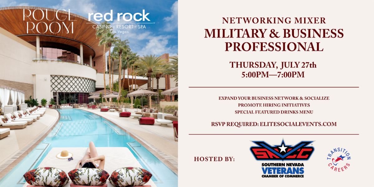 Registration Open July 27, Las Vegas Military & Business