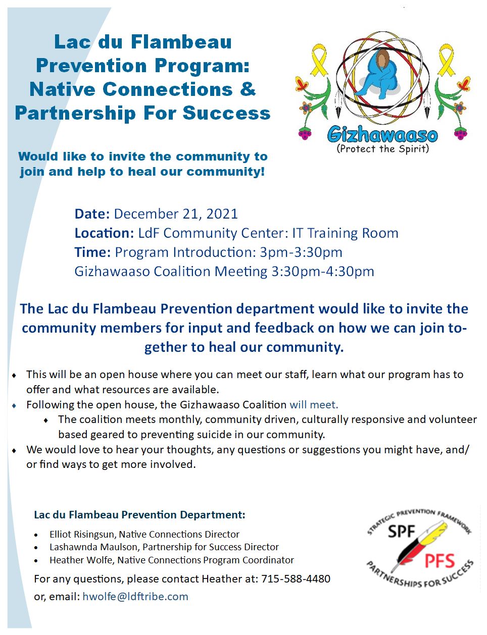 News From the Lac du Flambeau Band of Lake Superior Chippewa Indians