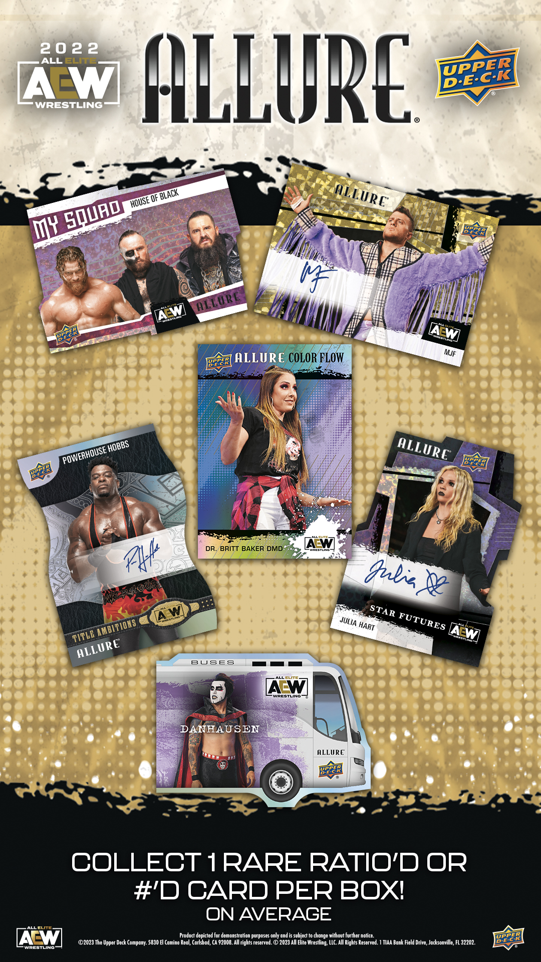 EXCLUSIVE Upper Deck CDD Marketing Assets for 2022 Upper Deck Allure