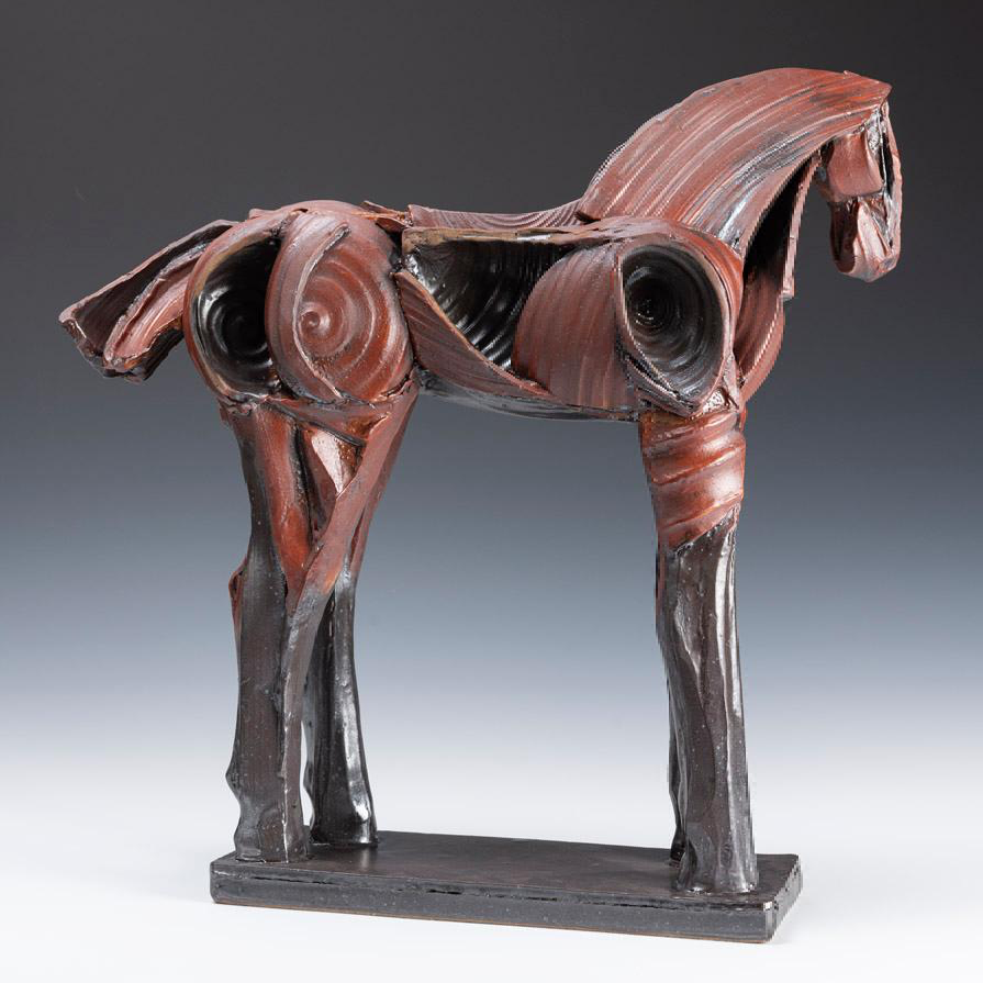 Jeri Hollister Horse Sculpture
