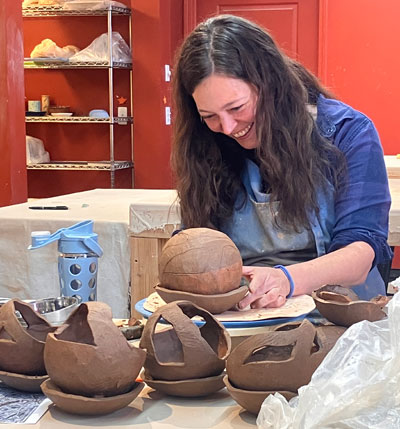 Tempest NeuCollins constructing planters