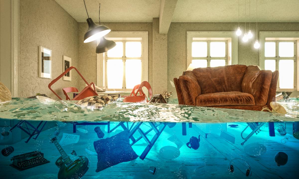 Living Room flooding 