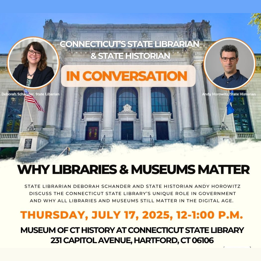 CT State Library DLD Weekly WrapUp 07.18.25