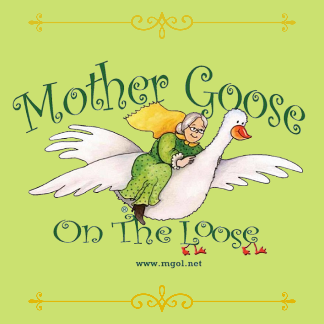 Decorative image containing the logo of Mother Goose on the Loose