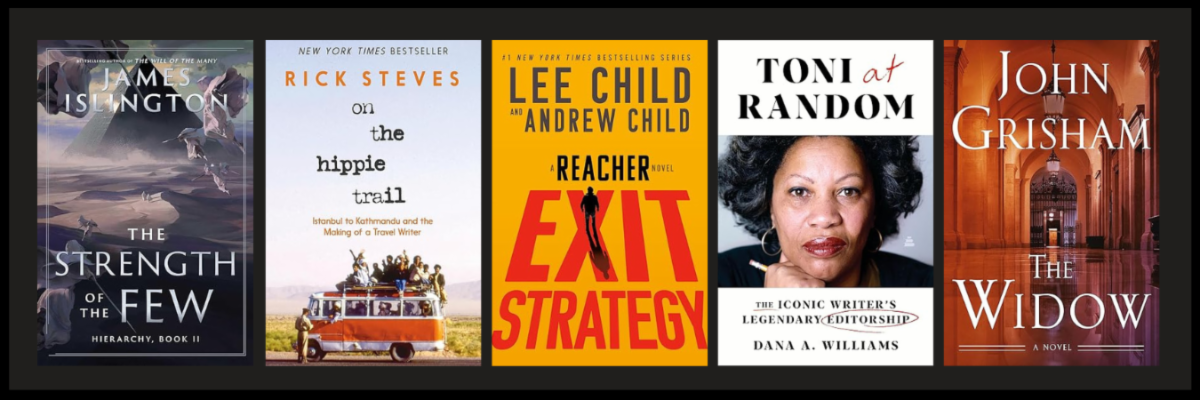 Covers of books recently added to the digital collection available on the Palace Project.