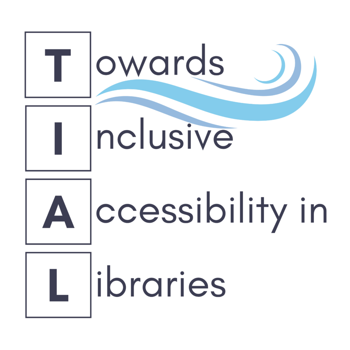 Towards Inclusive Accessibility in Libraries (TIAL) logo
