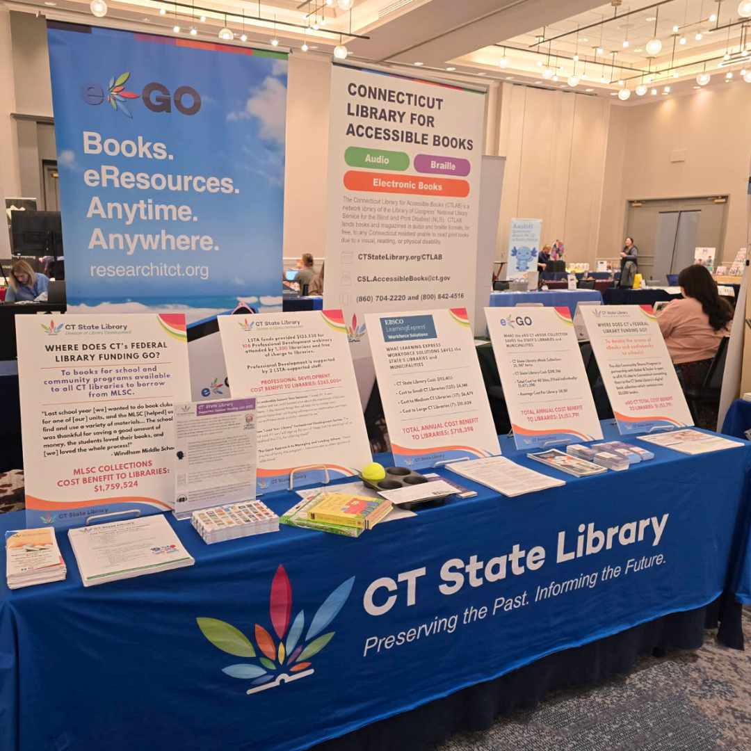 CT State Library DLD May Newsletter Federal Funding Update, Spotlight