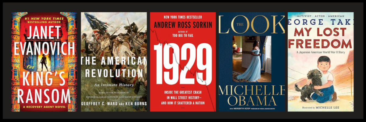 Covers of books recently added to the digital collection available on the Palace Project.