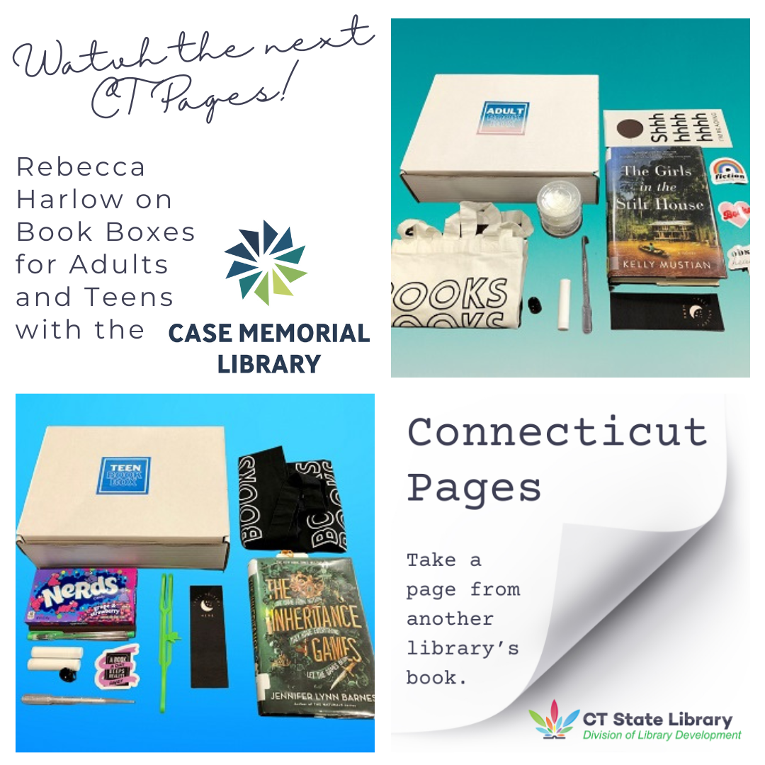 CT State Library DLD November Newsletter 2023 All CT Reads Titles and