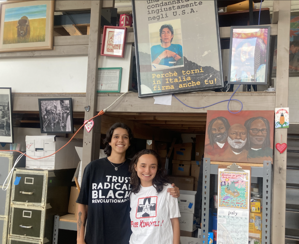 two interns in philly office