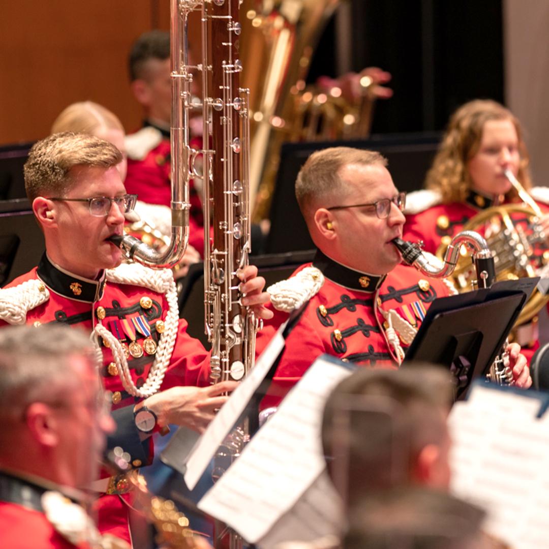 Promotional photo of the United States Marine Corps Band.