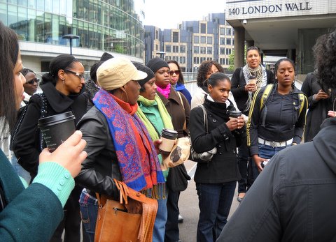 Positive Black Women walk