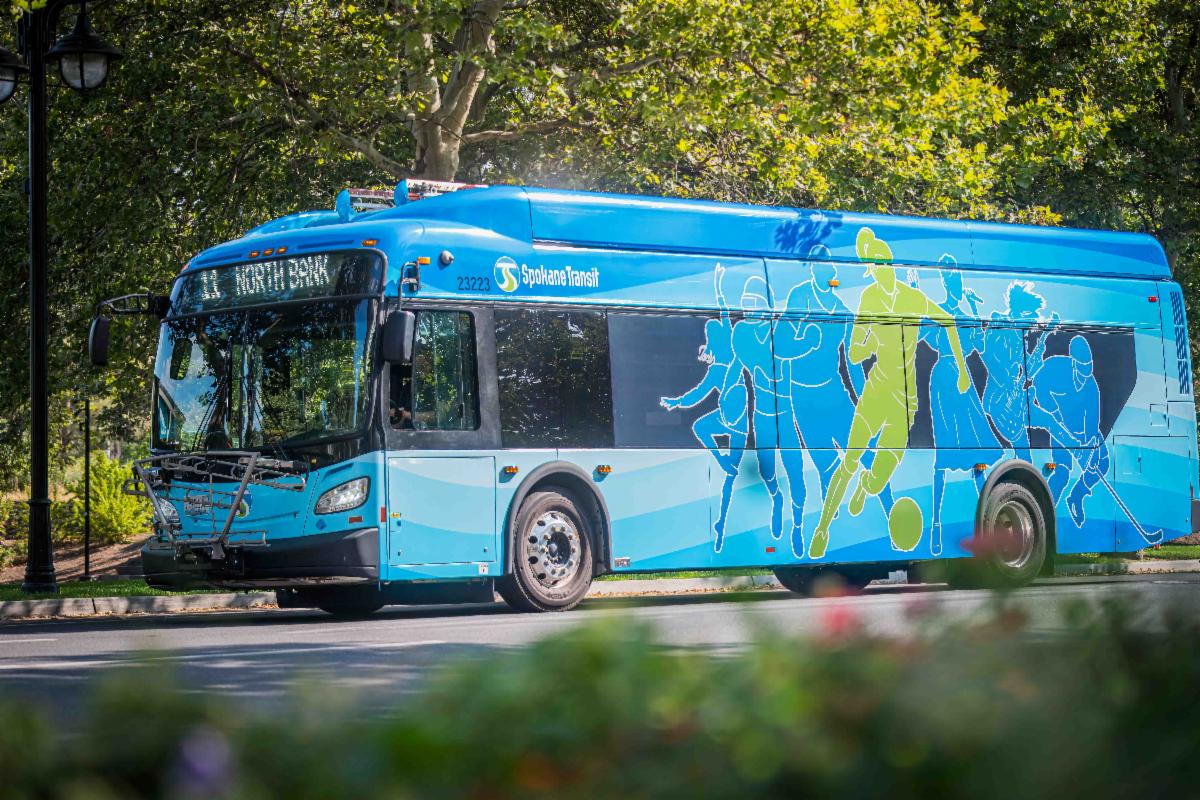 A photo of the new Route 11 sports and entertainment livery