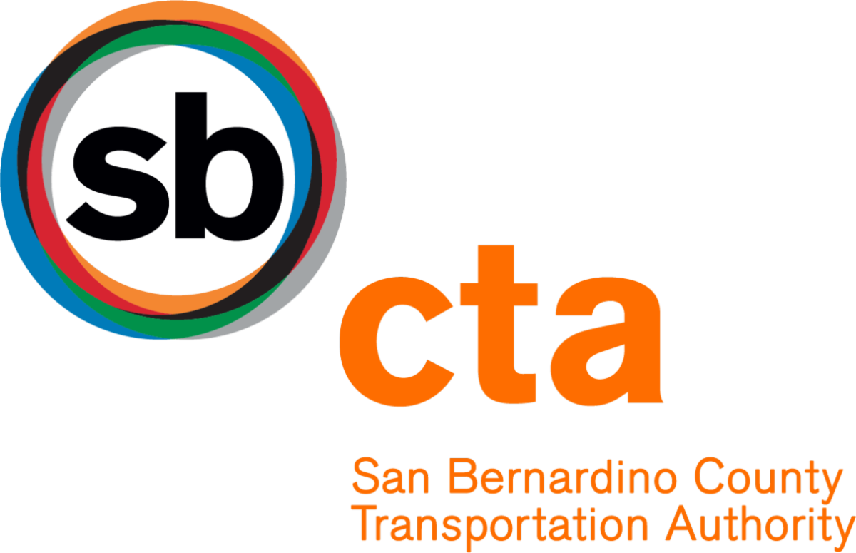 San Bernardino County Transportation Authority (SBCTA) logo.