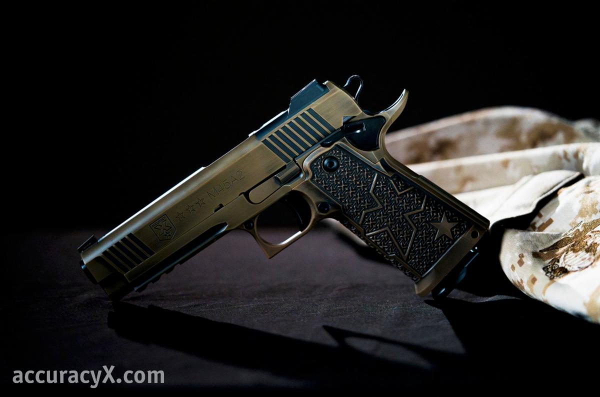 From AXI - Accuracy X, Inc. Reforges the M45A2 Battle Pistol