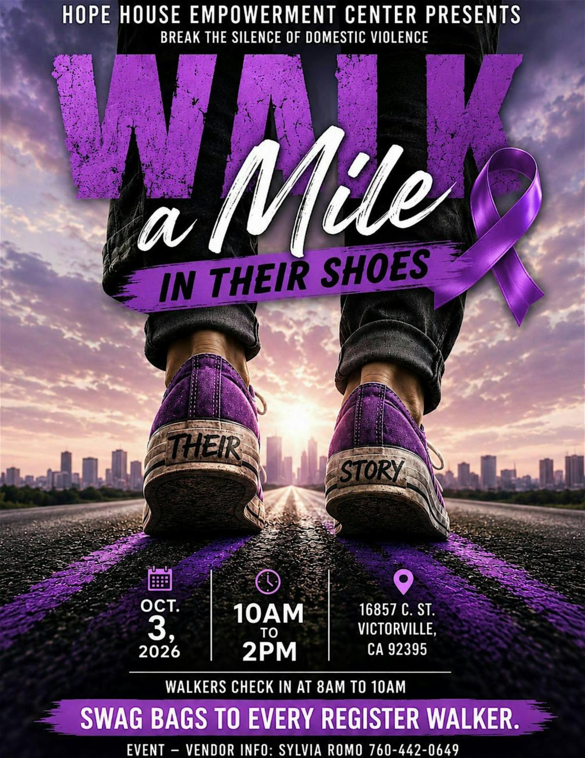 Walk A Mile Registration