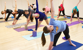 Yoga class