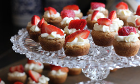 strawberry tart dessert