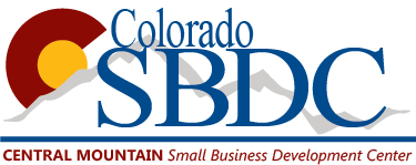 Colorado Small Business development Center logo for the Central Mountain region