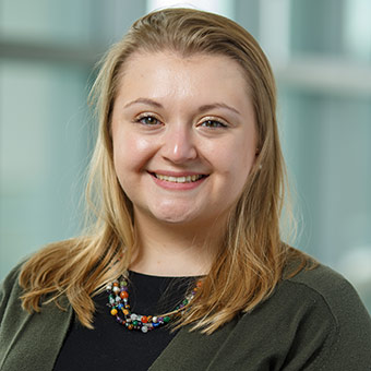 headshot photo of senior accessibility specialist Kaitlyn Rogers