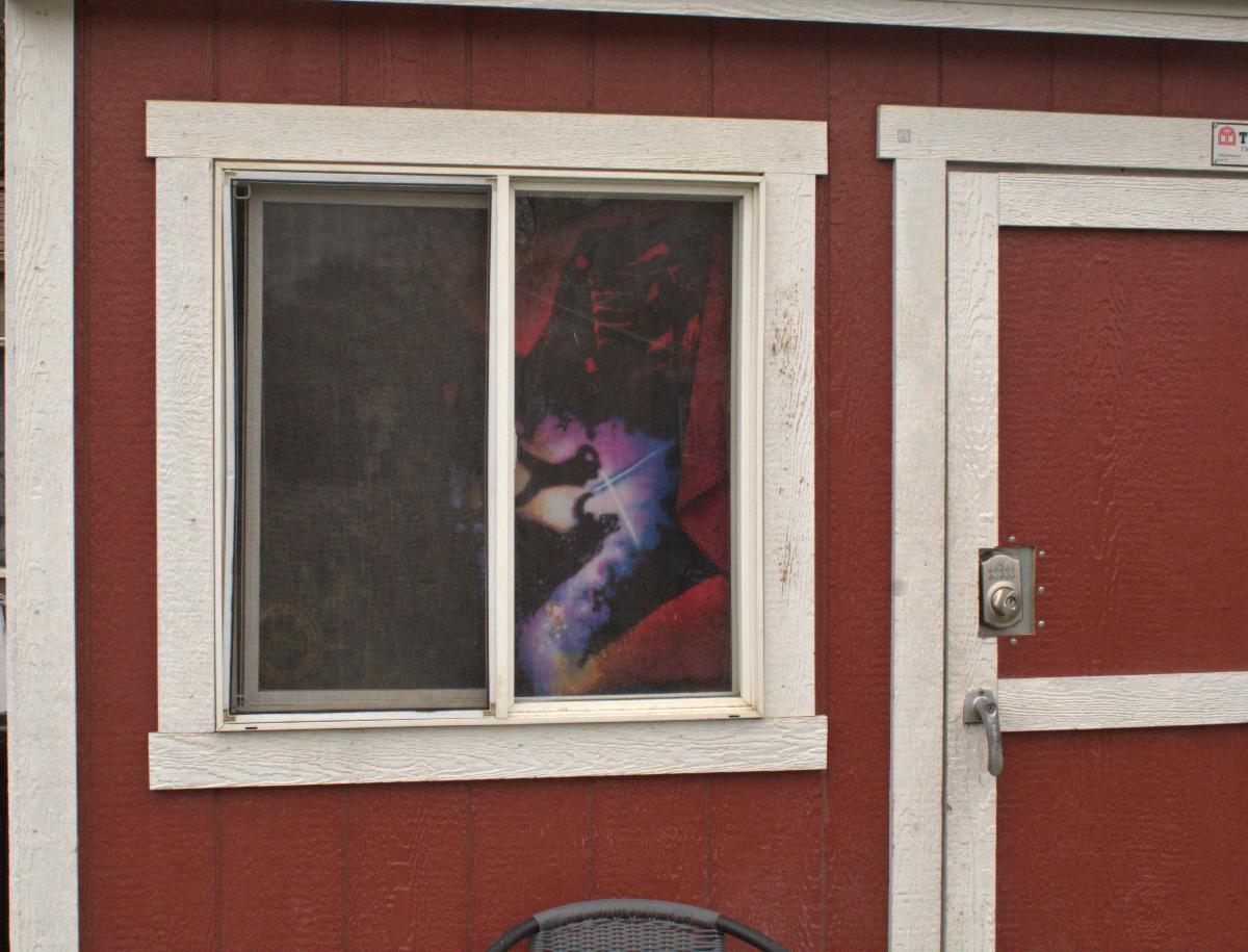 Shed that has become a home