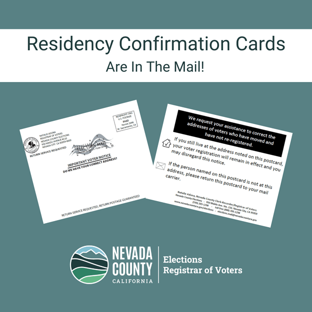 Residency Confirmation Cards Are in the Mail
