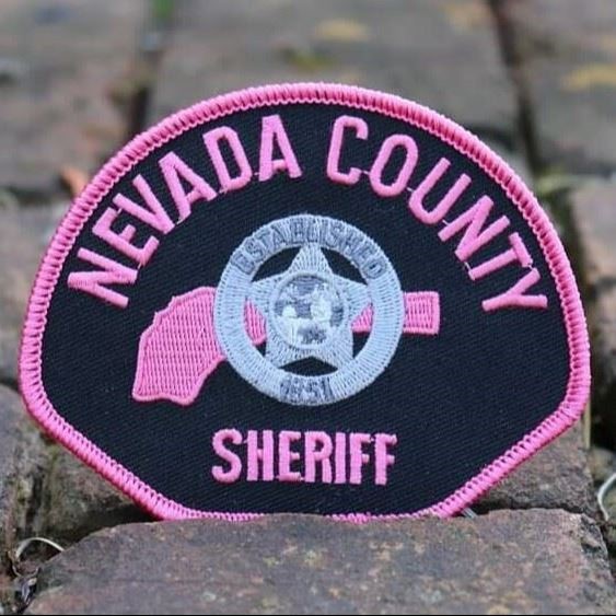 Nevada County Sheriff Pink Patch