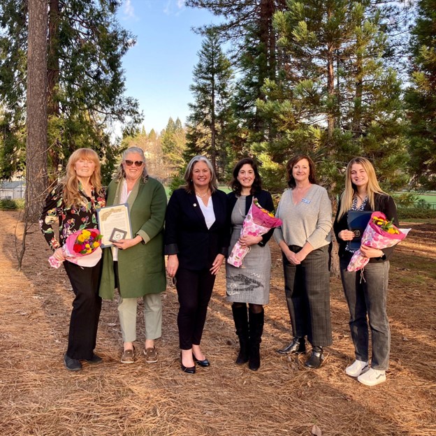 Nevada County supervisors and Women's History Month award winners