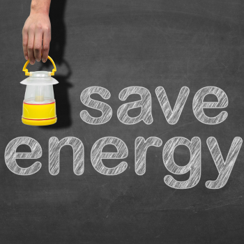 Graphic saying Save Energy