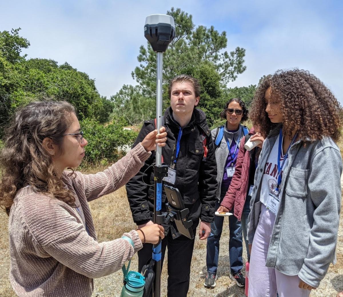 Attendees at DroneCamp learn how to use remote sensing technology