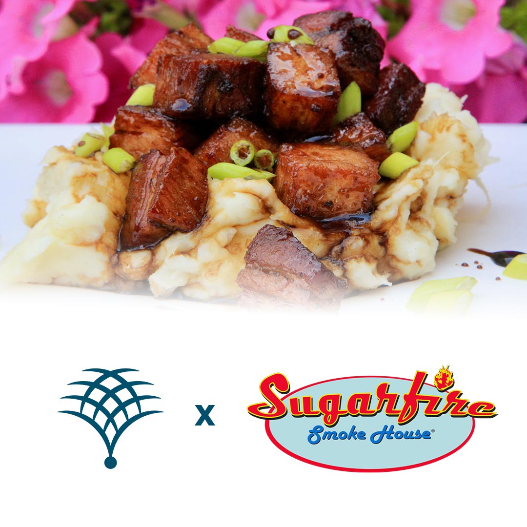 The Botanical Belly. Danforth Center and Sugarfire logos.