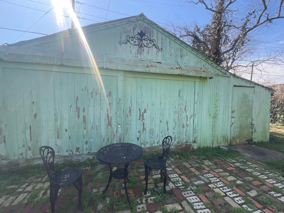Shed and garage alley access