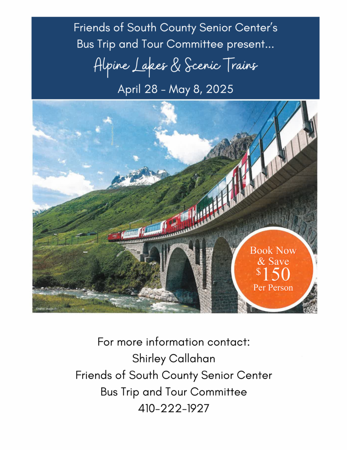 Cover page of South Countys Trip Book