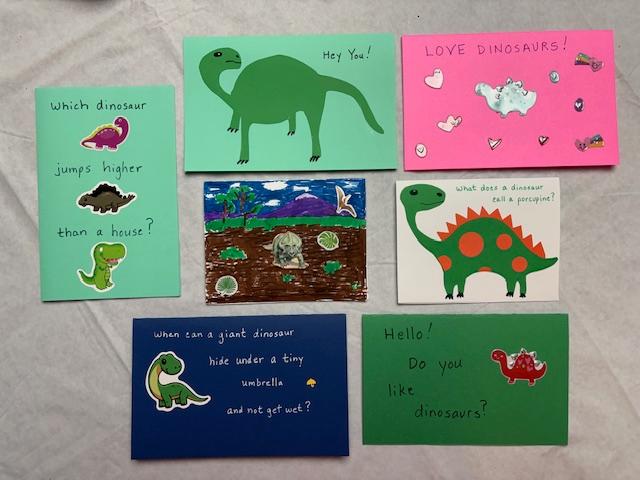 Handmade cards for hospitalized children. Program will be held on Sunday, 11/15 from 1-3pm. Call 410-222-0300 to sign up. 
