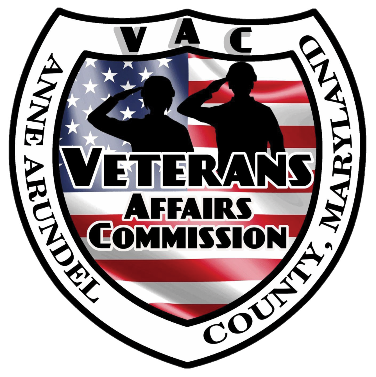 The logo for the Anne Arundel County Veteran Affairs Commission.