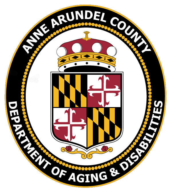 The logo for the Anne Arundel County Department of Aging and Disabilities.