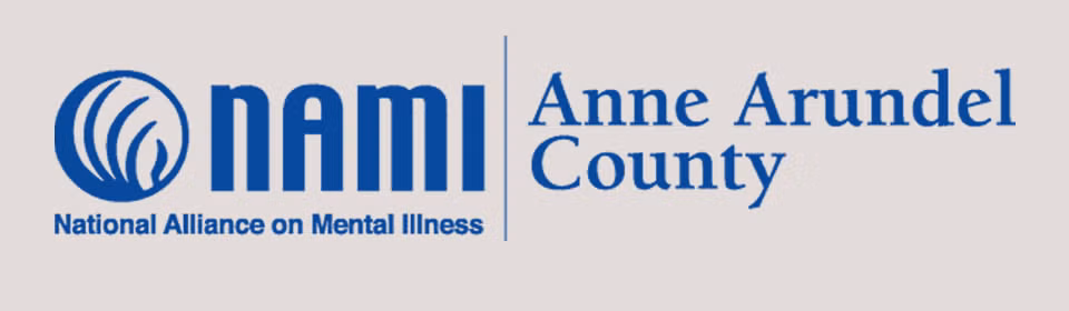 The logo for the national Association of Mental Illness's Anne Arundel County Chapter.