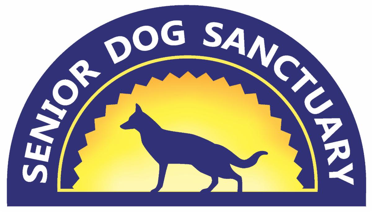 The logo for the Senior Dog Sanctuary.