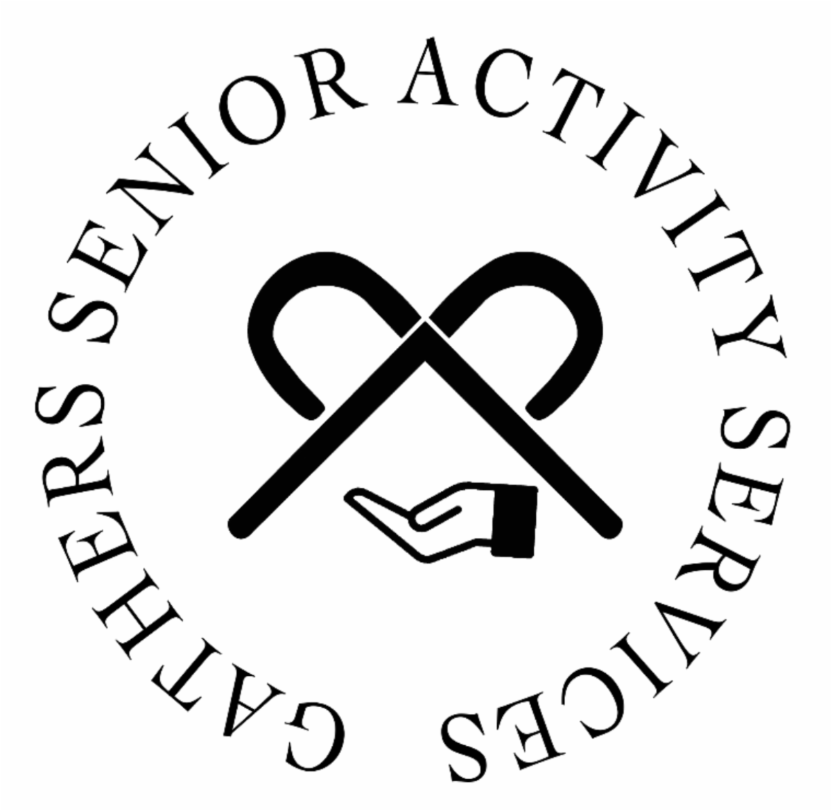 The logo for the Gathers Senior Activity Services Inc. 501c3 group.