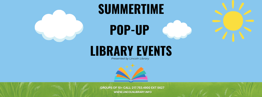 Summertime Pop-Up Library Events