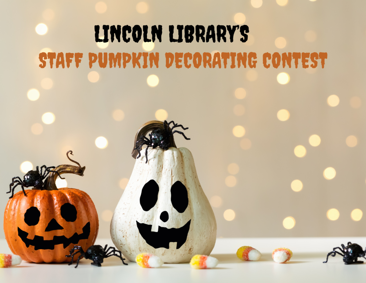 Library Staff Pumpkin Decorating Contest