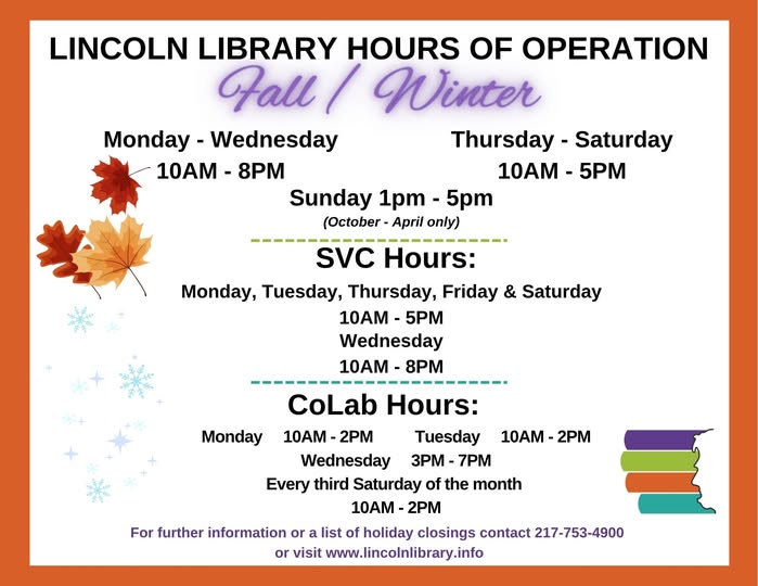 New hours