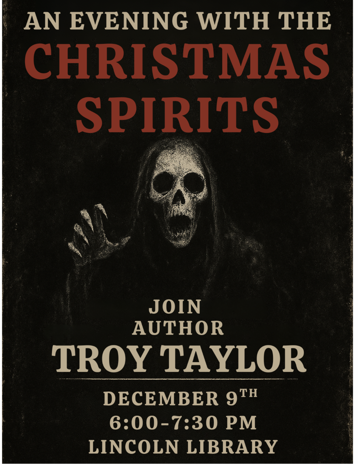 An Evening with the Christmas Spirits 